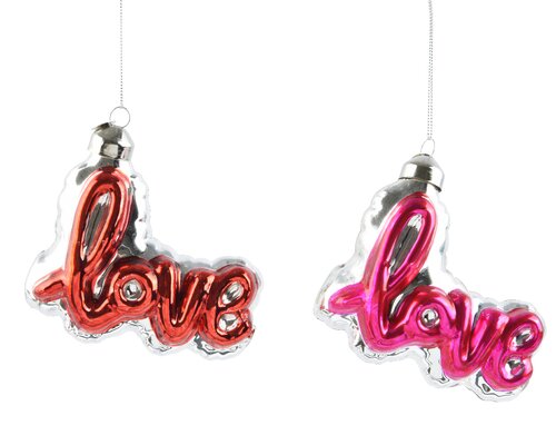 Decoris ornament assortie - H 9,4 cm x L 10 cm