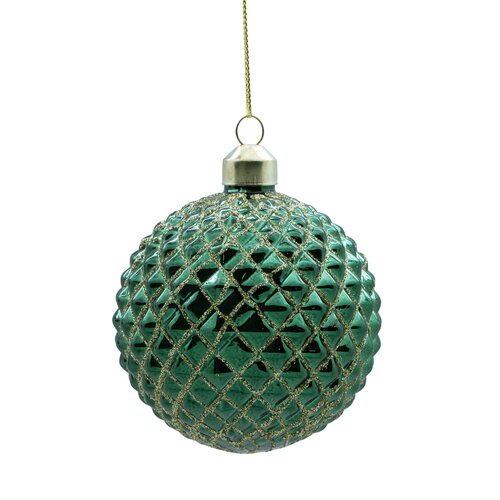 Ornament D 8 cm groen