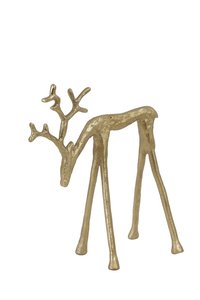 Ornament DEER Goud - 17,5 x 8,5 x 20 cm