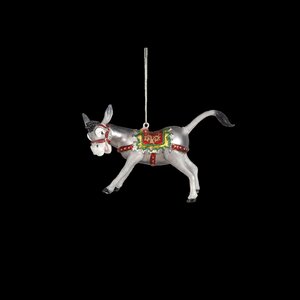 Ornament ezel - l14xb4,5xh9,5cm