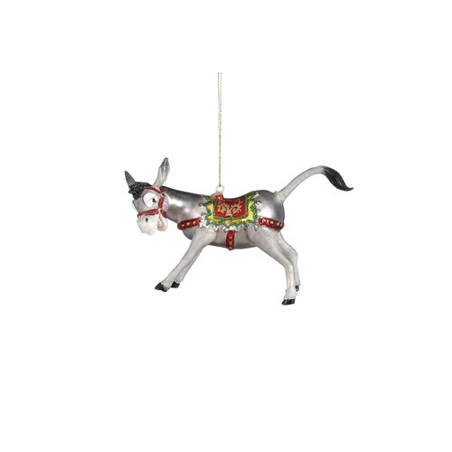 Ornament ezel - l14xb4,5xh9,5cm