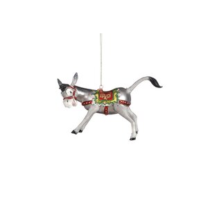 Ornament ezel - l14xb4,5xh9,5cm