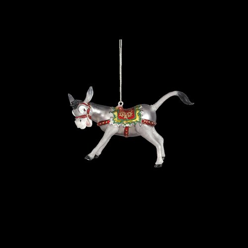 Ornament ezel - l14xb4,5xh9,5cm