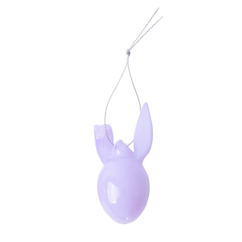 Ornament haas D 3 x H 7,5 cm lila