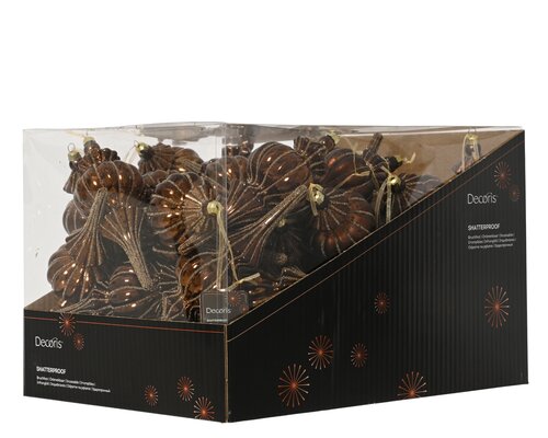 Ornament kunststof - B7xH17cm Espresso - 2 Varianten - afbeelding 2