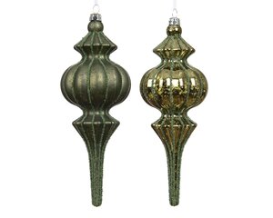 Ornament kunststof - B7xH17cm Rozemarijn - 2 Varianten - afbeelding 1