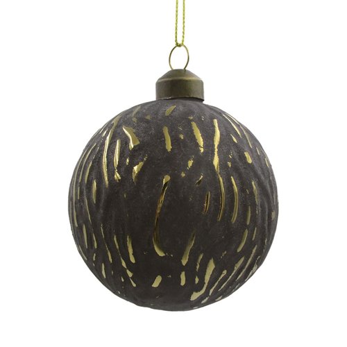 Ornament Matt Animal Zwart - H 8 x D 8 cm