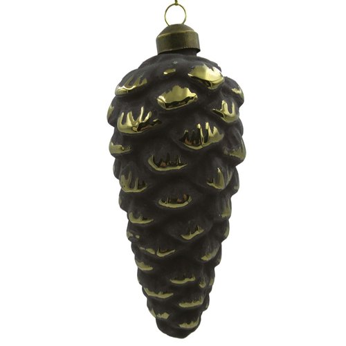 Ornament Matt Kegel Zwart - H 13,5 x D 6 cm