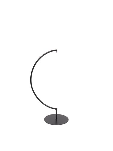Ornamentstandaard - D20xH50cm Zwart