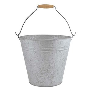 Oud zink emmer 9,5 lt