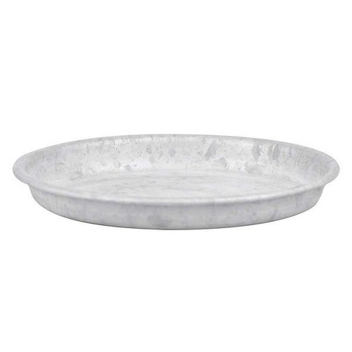 Oud zink schotel voor 12 cm pot