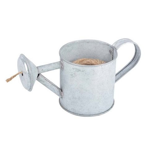 Oud zink touwdispenser gieter