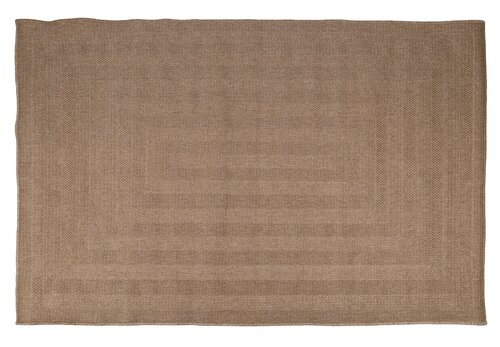 Outdoor Vloerkleed 160x230 Rectangles Naturel