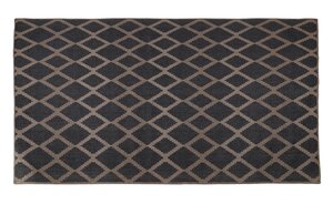Outdoor vloerkleed 200x300cm diamond natural/black