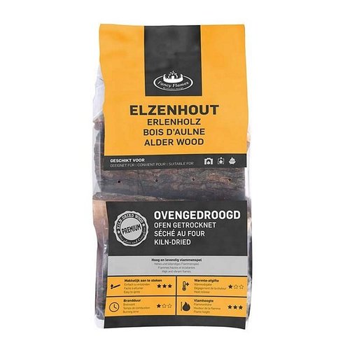 Ovengedroogd elzenhout