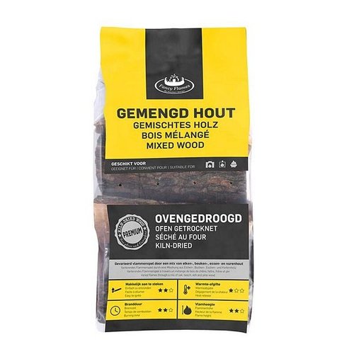 Ovengedroogd gemengd haardhout