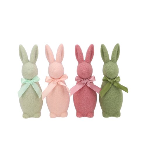 Paashaas mini Summer blush - H 20 x B 7 cm