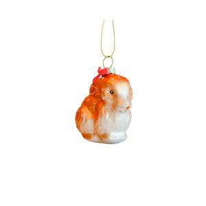 Paasornament Konijn Zittend H4cm