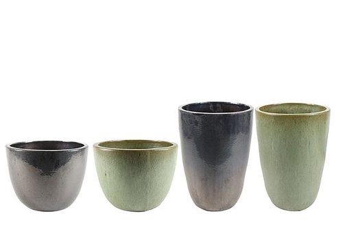 Pallet pot & vaas Pure warm 27set