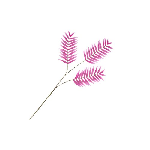 Palmtak zijde Paars - L 87 - afbeelding 1
