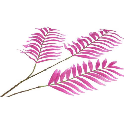 Palmtak zijde Paars - L 87 - afbeelding 2