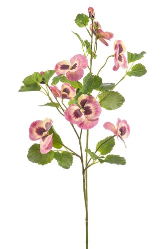 Pansy Tak Zijde - 85cm Roze