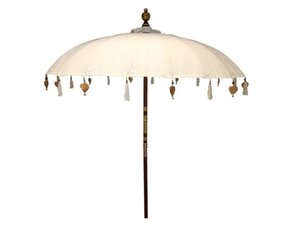 Parasol Bali White D185H260cm - Class B