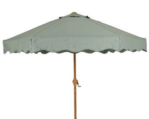 Outdoor Living parasol grijsgroen - Ø 220 cm - afbeelding 1