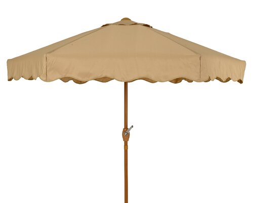 Outdoor Living parasol taupe - Ø 220 cm - afbeelding 1