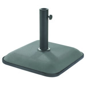 Parasolvoet vierkant 25kg grijs