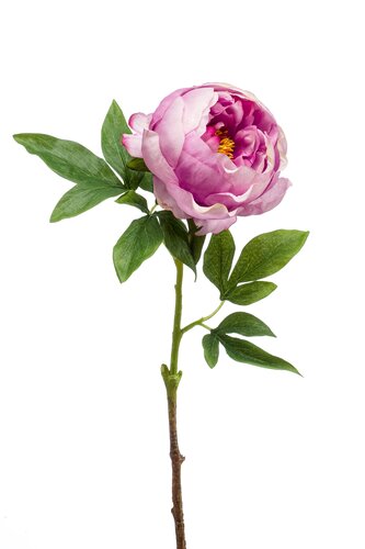 Peony spray lt purple 63cm