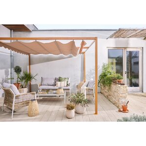 Outdoor Living pergola bruin - afbeelding 4