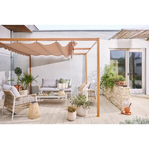 Outdoor Living pergola bruin - afbeelding 5
