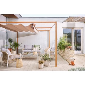 Outdoor Living pergola bruin - afbeelding 6