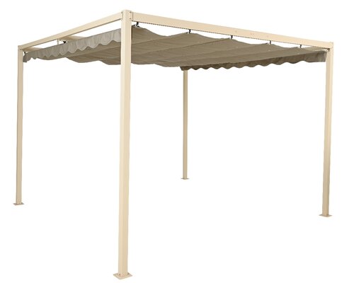 Outdoor Living pergola crème/geel - afbeelding 1
