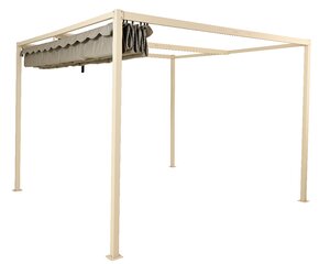 Outdoor Living pergola crème/geel - afbeelding 2