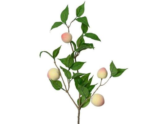 Perziktak polyester groen/roze - L 23 x B 10 x H 56 cm