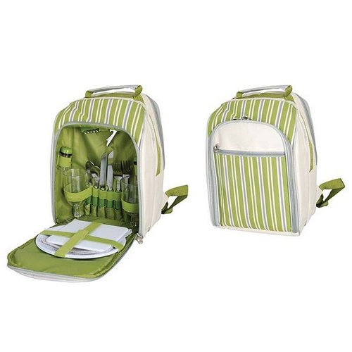 Picknick koeltas 2 pers. gestreept