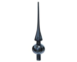Piek glas d6h26cm nachtblauw - afbeelding 2