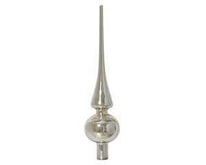 Piek glas d6h26cm zilver - afbeelding 2