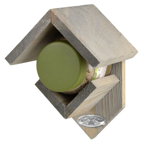 Best for Birds Pindakaashuis Oud Hout - afbeelding 4