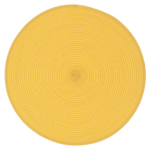 Placemat Daisy 38 cm Ø soft yellow