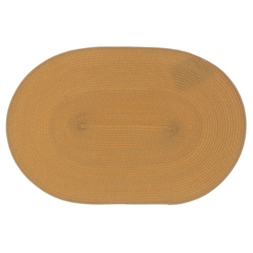 Placemat Daisy 45 x 30 cm oval taffy