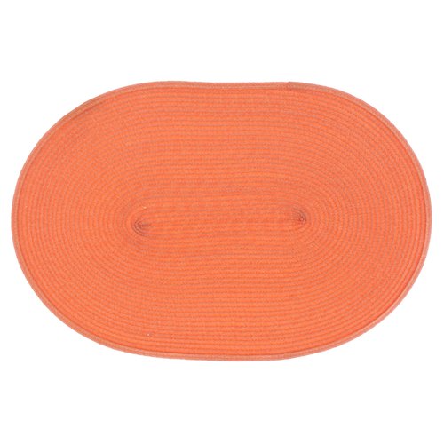 Placemat Daisy 45 x 30 cm oval terra