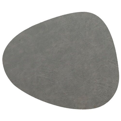 Placemat Floris - L39xB30cm Donkergrijs