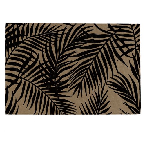 Placemat Kailo 30 x 45 cm black