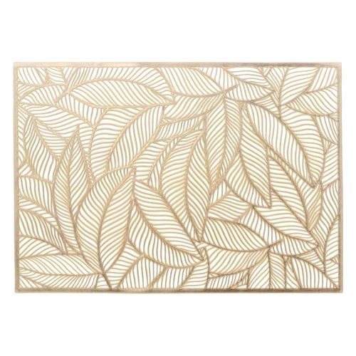 Placemat Nissa 30 x 45 cm gold