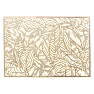 Placemat Nissa 30 x 45 cm gold