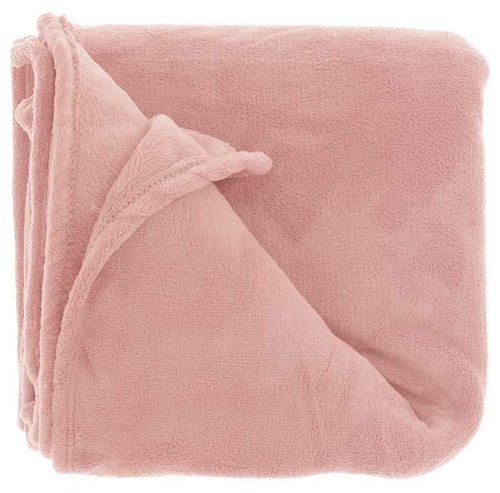 Plaid Bailey Old pink - 180 x 130 cm