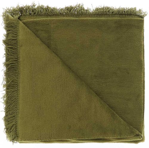 Plaid Nomi Olive green - 200 x 150 cm